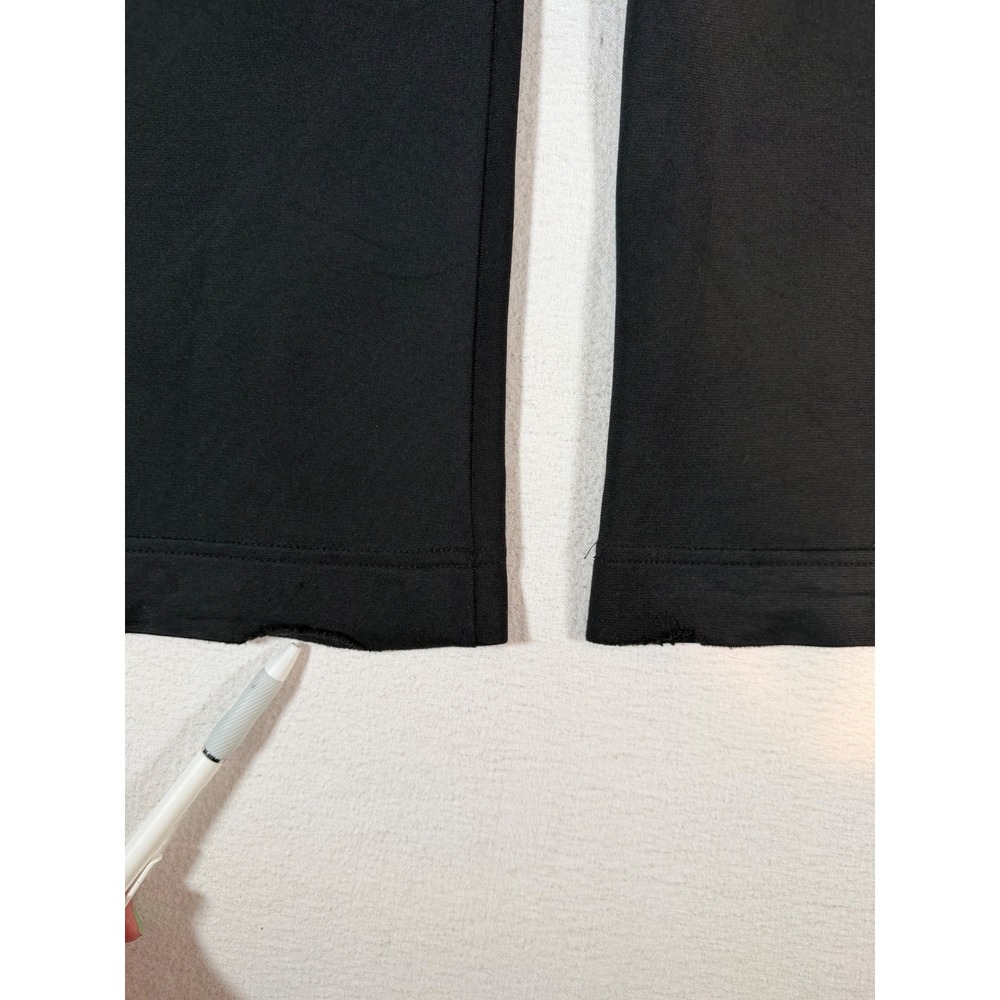 Nike Womens Track Pants Black Blue White Flare Leg Athletic Size Large - Picture 4 of 16